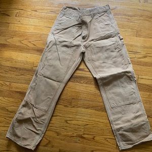 34x32 Men's Carhartt Double Front Loose Fit Work Pant
